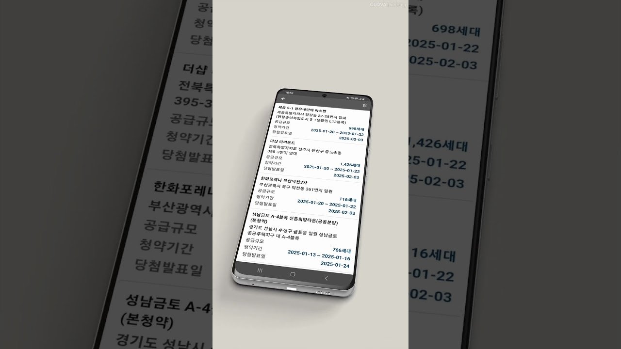 부동산 청약홈 앱으로 분양 정보 쉽게 확인하는 방법